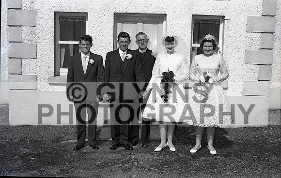 Kelly, Sean and Cullinan, Teresa (Wedding) 1961 0010