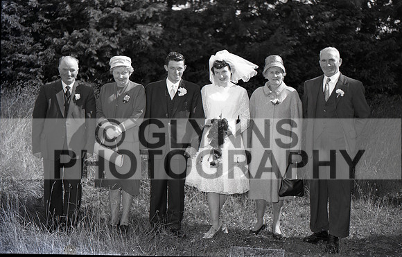Kelly, Sean and Cullinan, Teresa (Wedding) 1961 0011