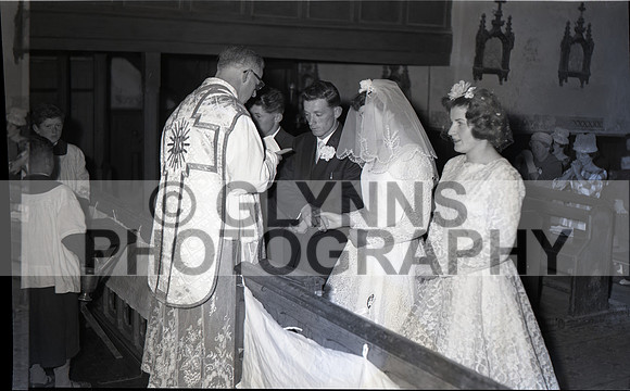 Kelly, Sean and Cullinan, Teresa (Wedding) 1961 0002