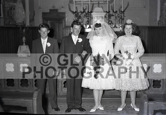 Kelly, Sean and Cullinan, Teresa (Wedding) 1961 0016