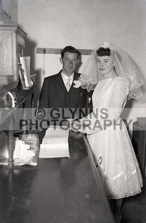Kelly, Sean and Cullinan, Teresa (Wedding) 1961 0008