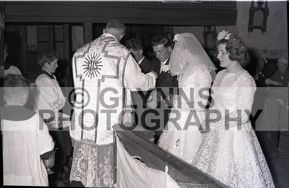 Kelly, Sean and Cullinan, Teresa (Wedding) 1961 0003