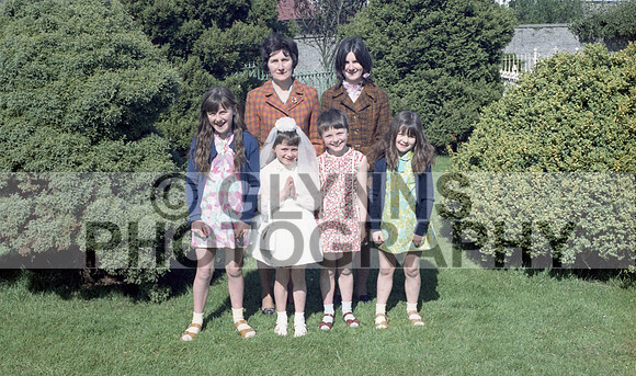 Castlerea Communion 1969 0058