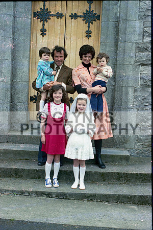 Castlerea Communion 1969_0023