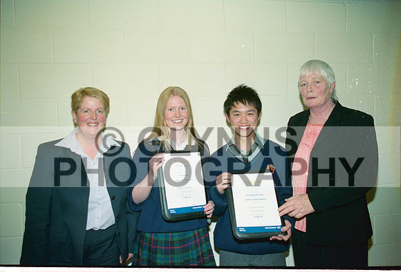 Castlerea Community School Student of the Year 2005 0001