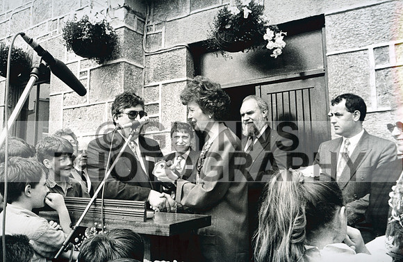 Frenchpark Old Courthouse Art Gallery Opening (President Mary Robinson Visit) 1993_0022