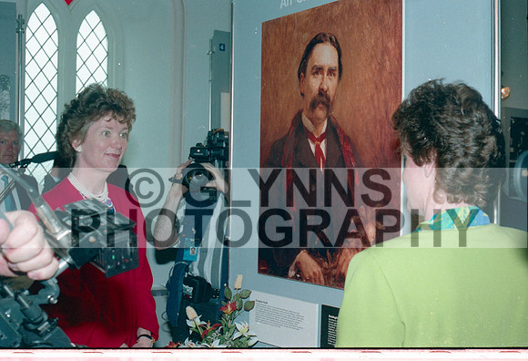 Frenchpark Old Courthouse Art Gallery Opening (President Mary Robinson Visit) 1993_0004