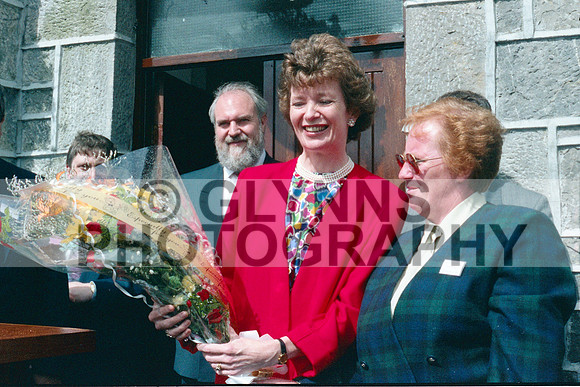 Frenchpark Old Courthouse Art Gallery Opening (President Mary Robinson Visit) 1993_0008