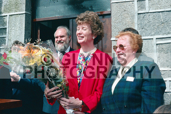 Frenchpark Old Courthouse Art Gallery Opening (President Mary Robinson Visit) 1993_0007