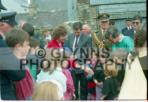 Frenchpark Old Courthouse Art Gallery Opening (President Mary Robinson Visit) 1993_0001