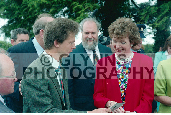 Frenchpark Old Courthouse Art Gallery Opening (President Mary Robinson Visit) 1993_0019