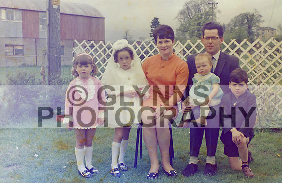 Castlerea Communion 1970_0064