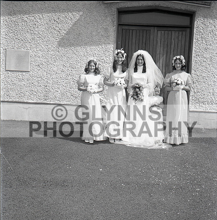 O'Gara, M. (Kilmurray) and Quinn, Stella (Wedding) 23-08-1972_0028
