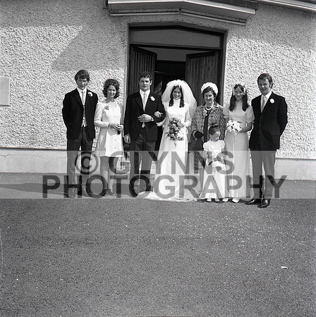 O'Gara, M. (Kilmurray) and Quinn, Stella (Wedding) 23-08-1972_0015