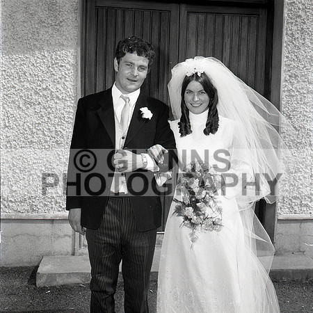O'Gara, M. (Kilmurray) and Quinn, Stella (Wedding) 23-08-1972_0029