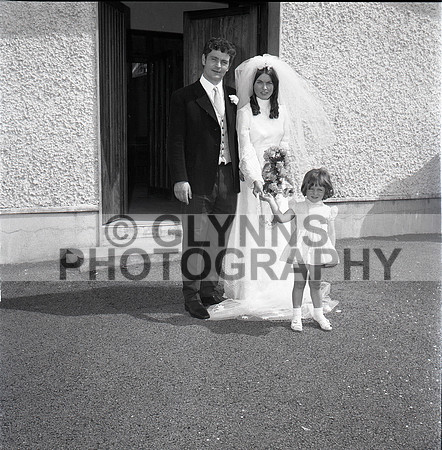 O'Gara, M. (Kilmurray) and Quinn, Stella (Wedding) 23-08-1972_0014