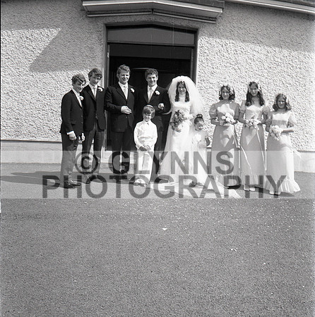 O'Gara, M. (Kilmurray) and Quinn, Stella (Wedding) 23-08-1972_0020