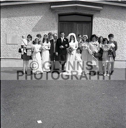 O'Gara, M. (Kilmurray) and Quinn, Stella (Wedding) 23-08-1972_0027