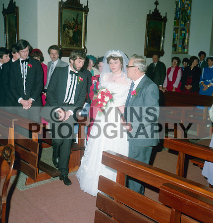 Brennan, Seamus and Fitzmaurice, Mary (Wedding - Glinsk Church and Castlebar) 07-09-1985_0013