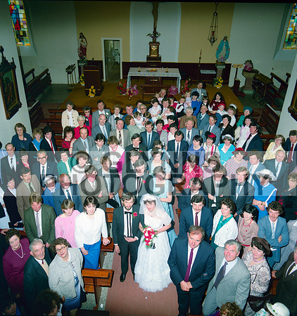 Brennan, Seamus and Fitzmaurice, Mary (Wedding - Glinsk Church and Castlebar) 07-09-1985_0020