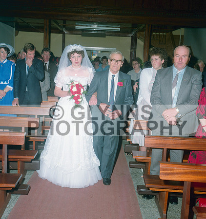 Brennan, Seamus and Fitzmaurice, Mary (Wedding - Glinsk Church and Castlebar) 07-09-1985_0014