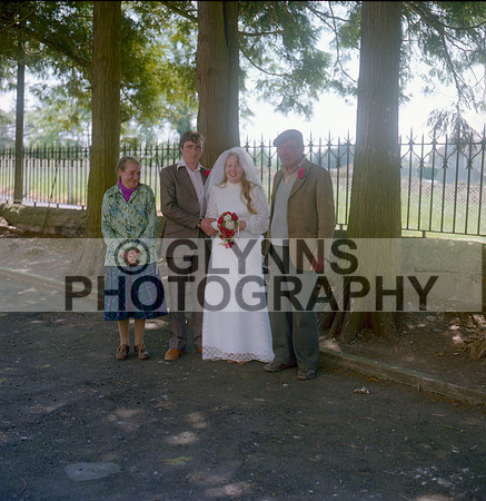 Maughan and McDonagh (Wedding - Castlerea) 15-05-1980 0005