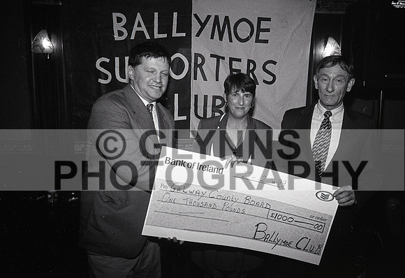 Ballymoe GAA Cheque 1999 0004