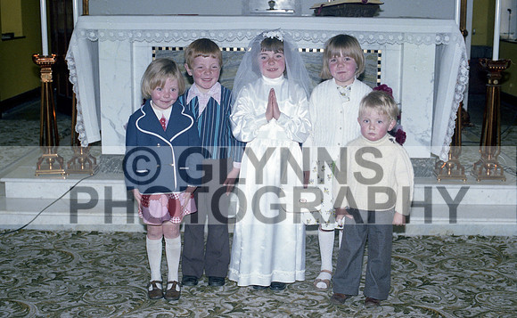 Ballymoe Communion 1980 0020