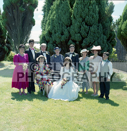 Hester, Seamus and Freeman (Wedding - Castlerea) 15-07-1989 0005