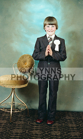 Castlerea Communion 1981 0155