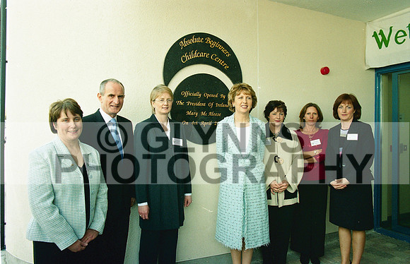 Frenchpark Childcare Centre Opening (President Mary McAleese) 06-04-2005 0012