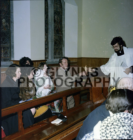 Mulvihill and Kelly and Malone (Christening) 25-11-1977 0016