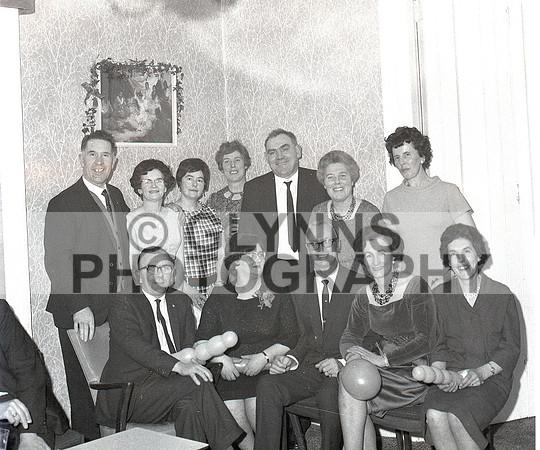 Castlerea Mary O'Flanagan Past Pupils Dinner (Abbey Hotel) 01-01-1967 0001