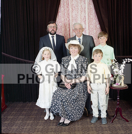 Castlerea Communion 1987 0124