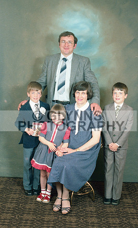 Castlerea Communion 1981 0119