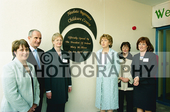 Frenchpark Childcare Centre Opening (President Mary McAleese) 06-04-2005 0004