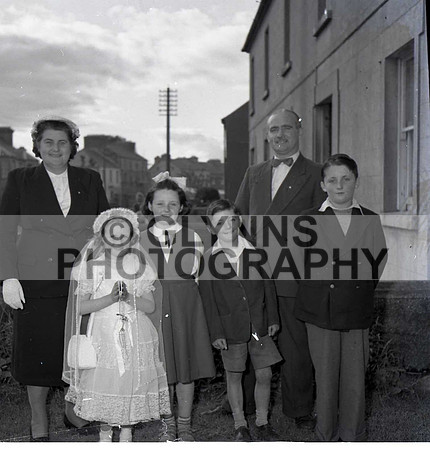 Castlerea Communion 1954_0095