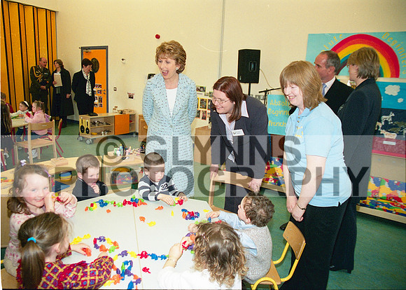 Frenchpark Childcare Centre Opening (President Mary McAleese) 06-04-2005 0005