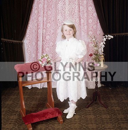 Castlerea Communion 1987 0110