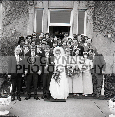 Octigan, Liam and Kelly, Mary (Wedding - Four Mile House and Tuam) 19-02-1972_0004
