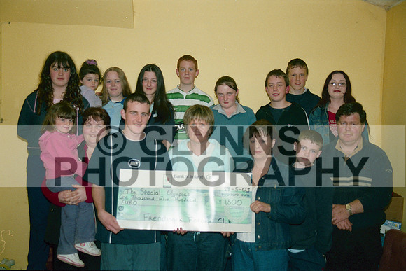 Frenchpark Foroige Special Olympics Cheque 2003 0002