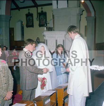 Maughan and McDonagh (Wedding - Castlerea) 15-05-1980 0001
