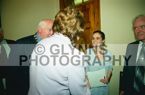 Ballaghaderreen Douglas Hyde Centre (President Mary McAleese) 1998 0013