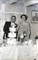 Winston, Alf and McDermott, Moira (Wedding - Castlerea) 1959