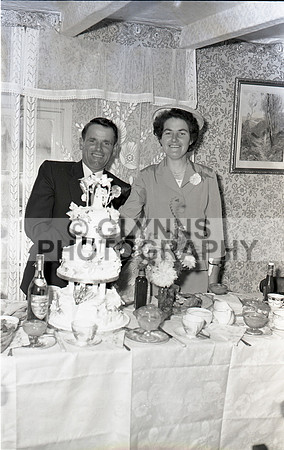 Winston, Alf and McDermott, Moira (Wedding - Castlerea) 1959 0001