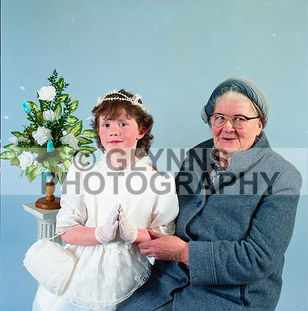 Castlerea Communion 1989 0062