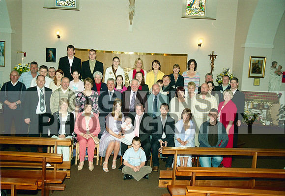 Kelly, John and Barbara (Christening - Frenchpark) 07-06-2005 0007