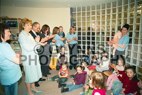 Frenchpark Childcare Centre Opening (President Mary McAleese) 06-04-2005 0008