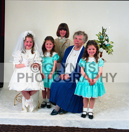 Castlerea Communion 1989 0043