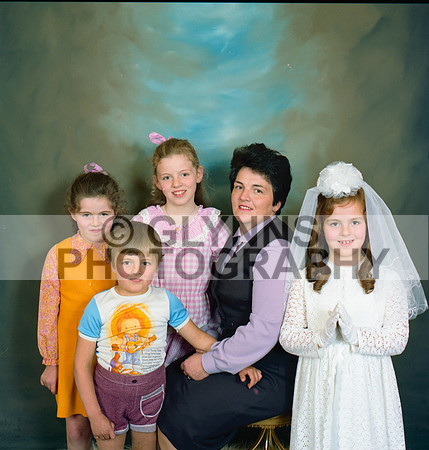 Castlerea Communion 1981 0160